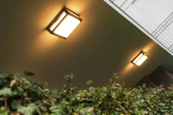 Kinkiet zewnętrzny / plafon NORDLAND 7120 WHITE 2xLED E27 LED 2 X 9W NO Norlys