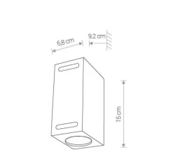 KINKIET ZEWNĘTRZNY ASSOS II (9124) - Nowodvorski