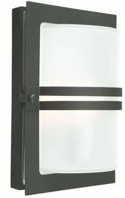 Kinkiet zewnętrzny BASEL 661 BLACK E27 LED 9W NO Norlys