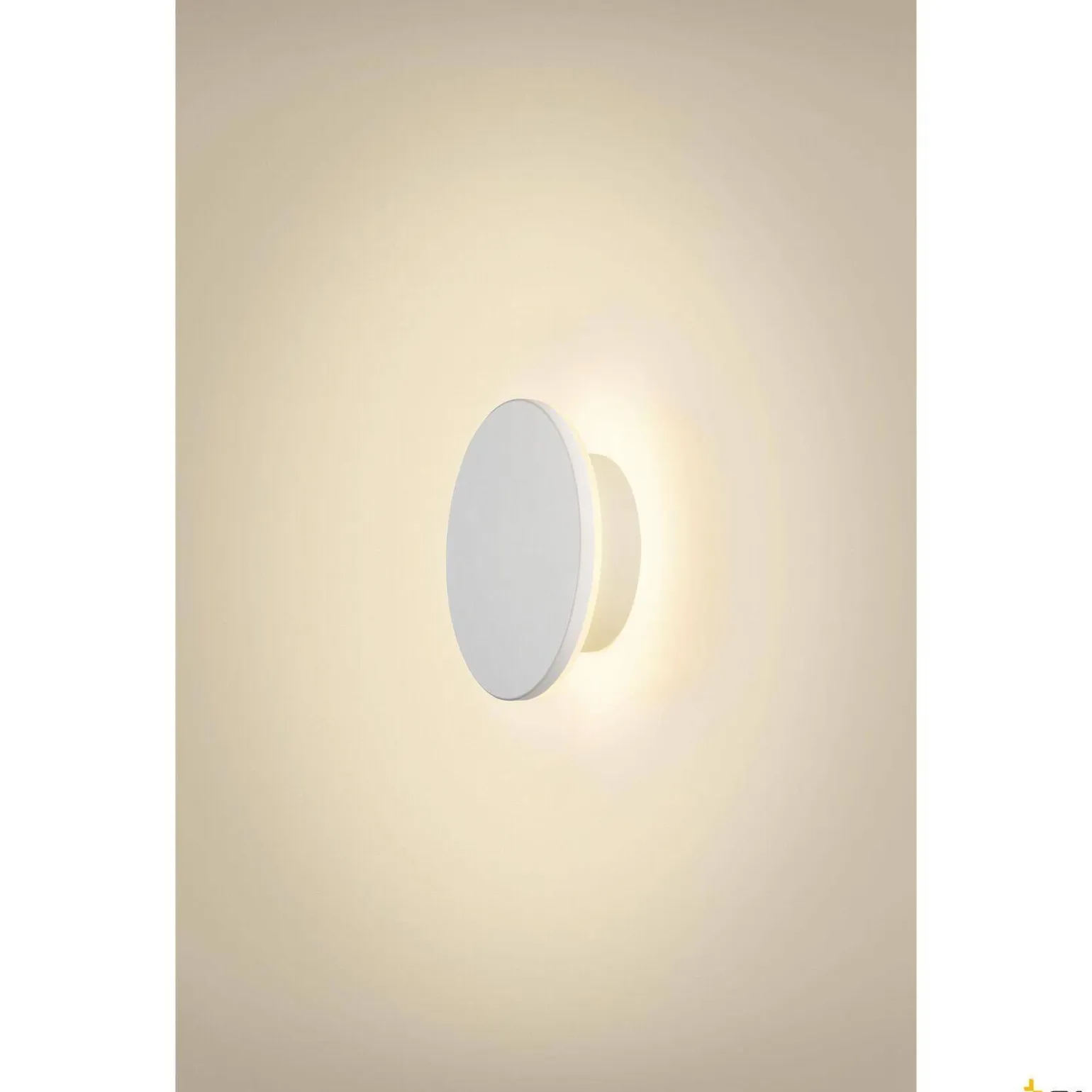 Kinkiet zewnętrzny D-RING S biała (1007912) - SLV