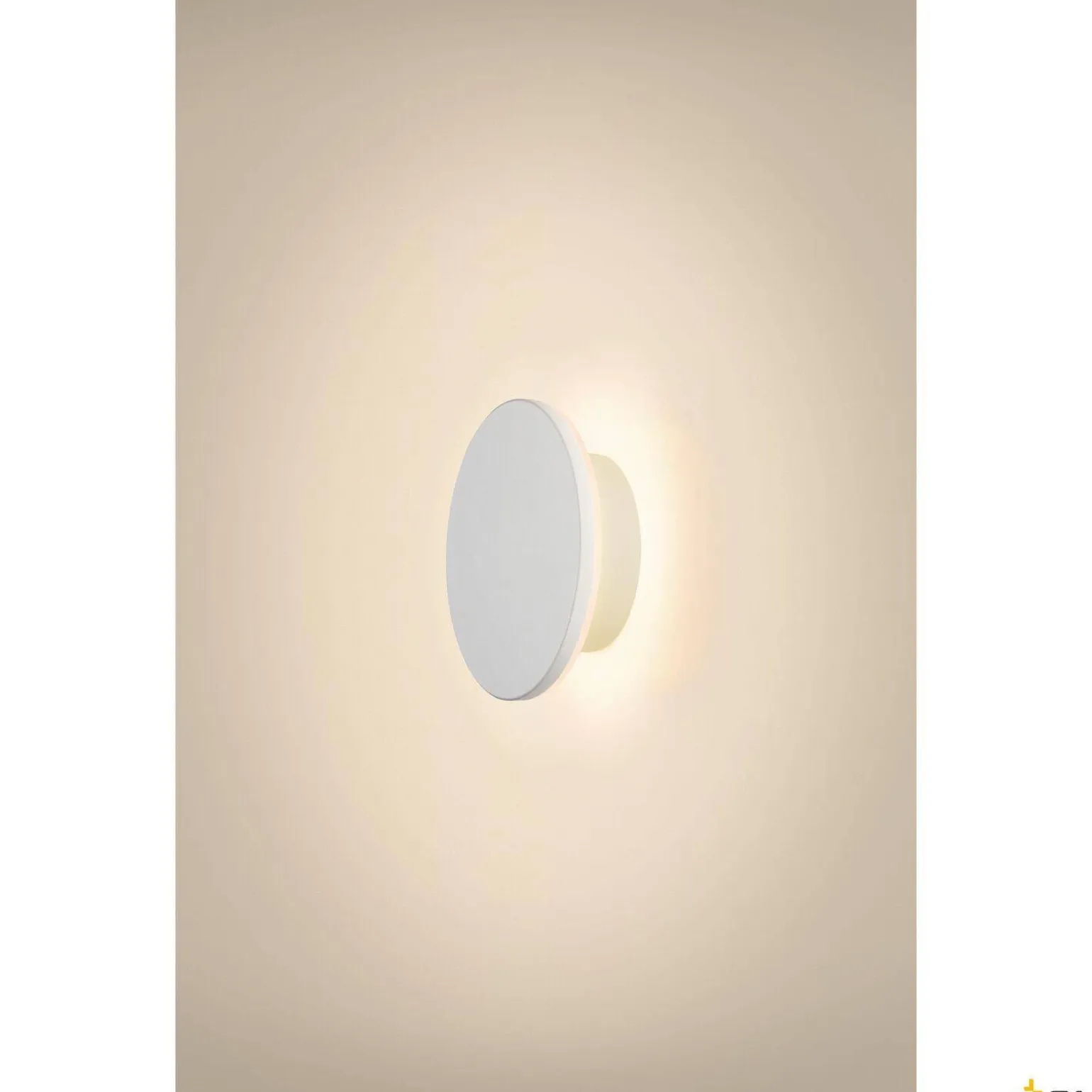 Kinkiet zewnętrzny D-RING S biała (1007912) - SLV