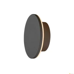 Kinkiet zewnętrzny D-RING S czarna (1007911) - SLV