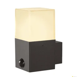 Kinkiet zewnętrzny GRAFIT, kwadratowy czujnik (1006183) - SLV