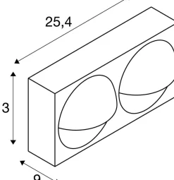 Kinkiet zewnętrzny LID I 29 W (1007668) - SLV