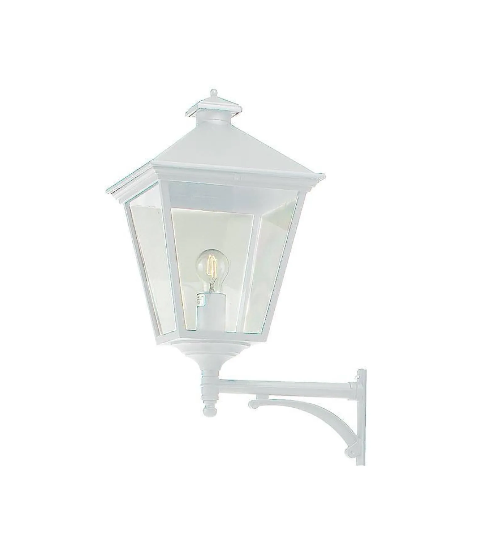 Kinkiet zewnętrzny LONDON 4024 WHITE E27 77W EEI A+..D Norlys