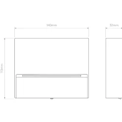 Kinkiet zewnętrzny Mori 140 (1466001) - Astro Lighting