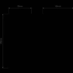 Kinkiet zewnętrzny świecący góra dół Jura Twin (1375010) - Astro Lighting