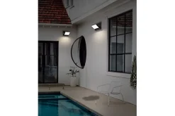 Kinkiet zewnętrzny z czujnikiem ruchu DURANTE IP54 SENSOR CCT BK (AZ6536) Azzardo