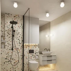 Kinkiet ZORI biały IP44 (SL.1903) - Sollux Lighting