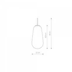 Klosz CAMELEON PEAR L TR/G (8532) - Nowodvorski