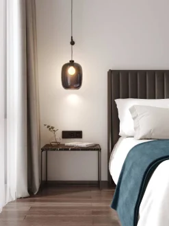 Klosz Curve Glass 285 Dymiony (5041002) - Astro Lighting