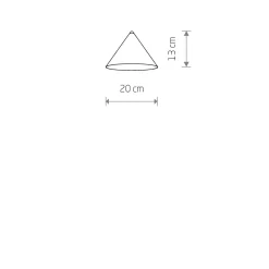 Klosz do systemu Cameleon CAMELEON ZENITH S (10876) - Nowodvorski
