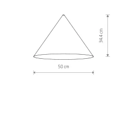 Klosz do systemu Cameleon CAMELEON ZENITH L (8071) - Nowodvorski
