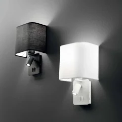 Klosz GEA Biały (GEA_PARALUME_BIANCO) - Ideal Lux