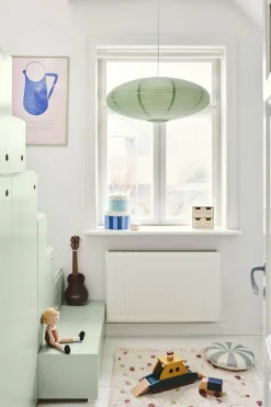 Klosz VILLO Nordlux 15 Papier Zakurzona zieleń