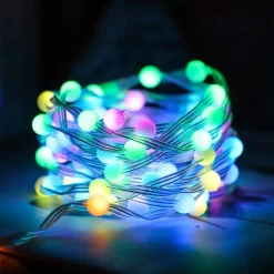 Kolorowa Girlanda Wizard Kulka 5m 100LED RGB (EK1389) - Eko-Light