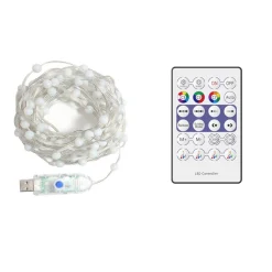 Kolorowa Girlanda Wizard Kulka 5m 100LED RGB (EK1389) - Eko-Light