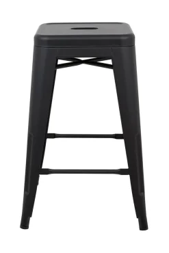 Krzesło barowe TOWER 66 (Paris) czarne (KH010100962) - King Home