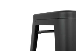 Krzesło barowe TOWER 66 (Paris) czarne (KH010100962) - King Home
