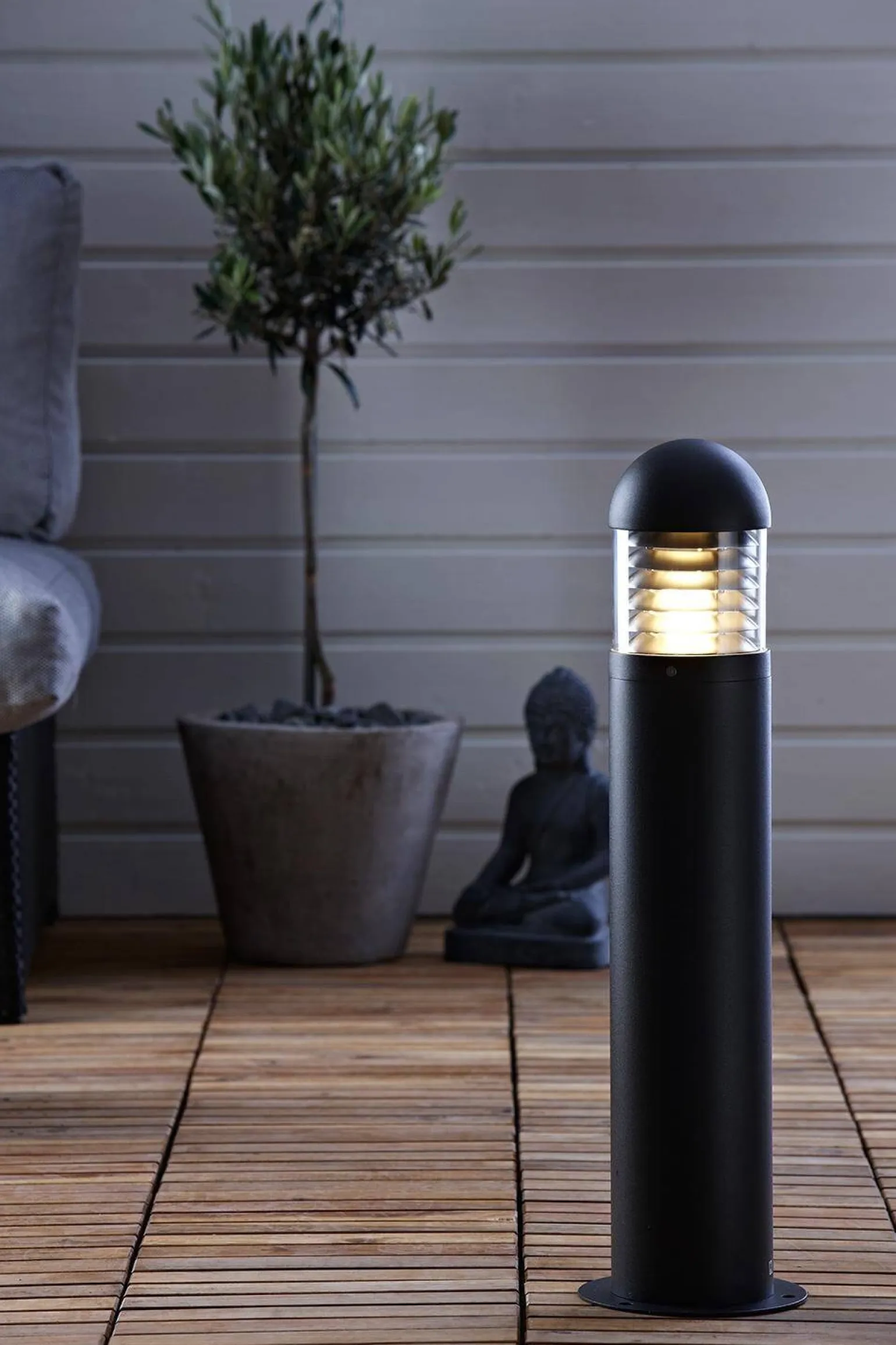 KURT Słupek 0,6 m Ciemno-Szary