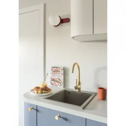 KUUL D burgundowa lampa ścienna / kinkiet z podwyższoną szczelnością IP44 (KLD140S0) - Ummo