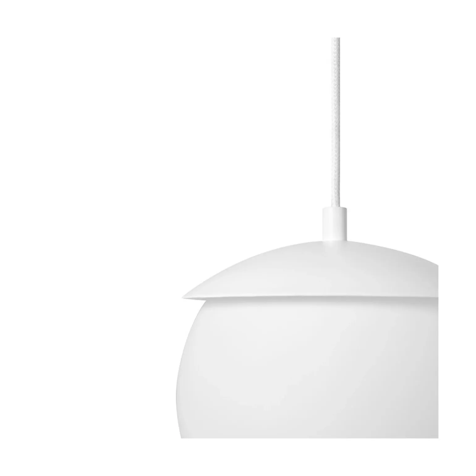 KUUL G biała sufitowa lampa wisząca z podwyższoną szczelnością IP44 (KLG111PS0) - Ummo