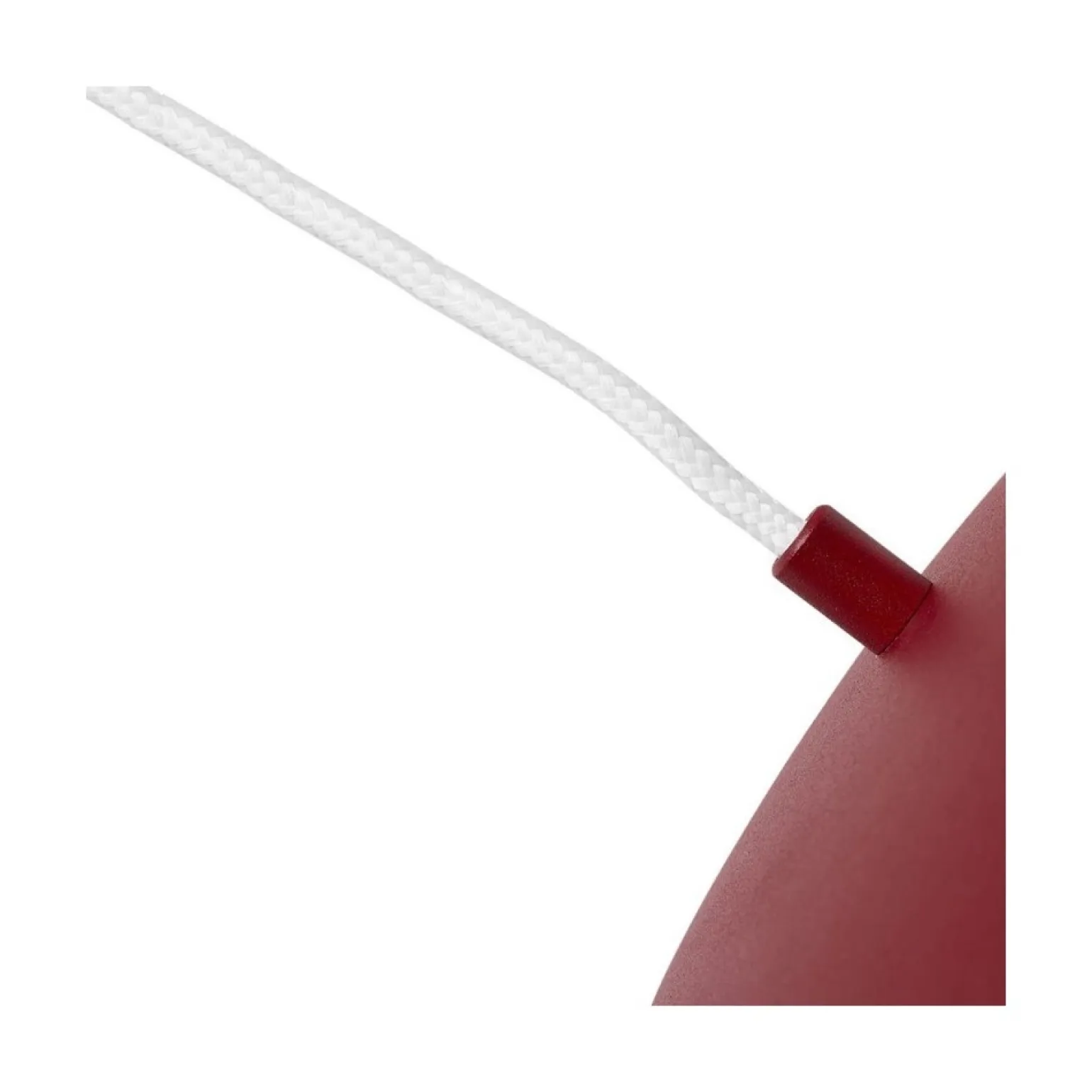 KUUL G burgundowa sufitowa lampa wisząca z podwyższoną szczelnością IP44 (KLG141PS0) - Ummo