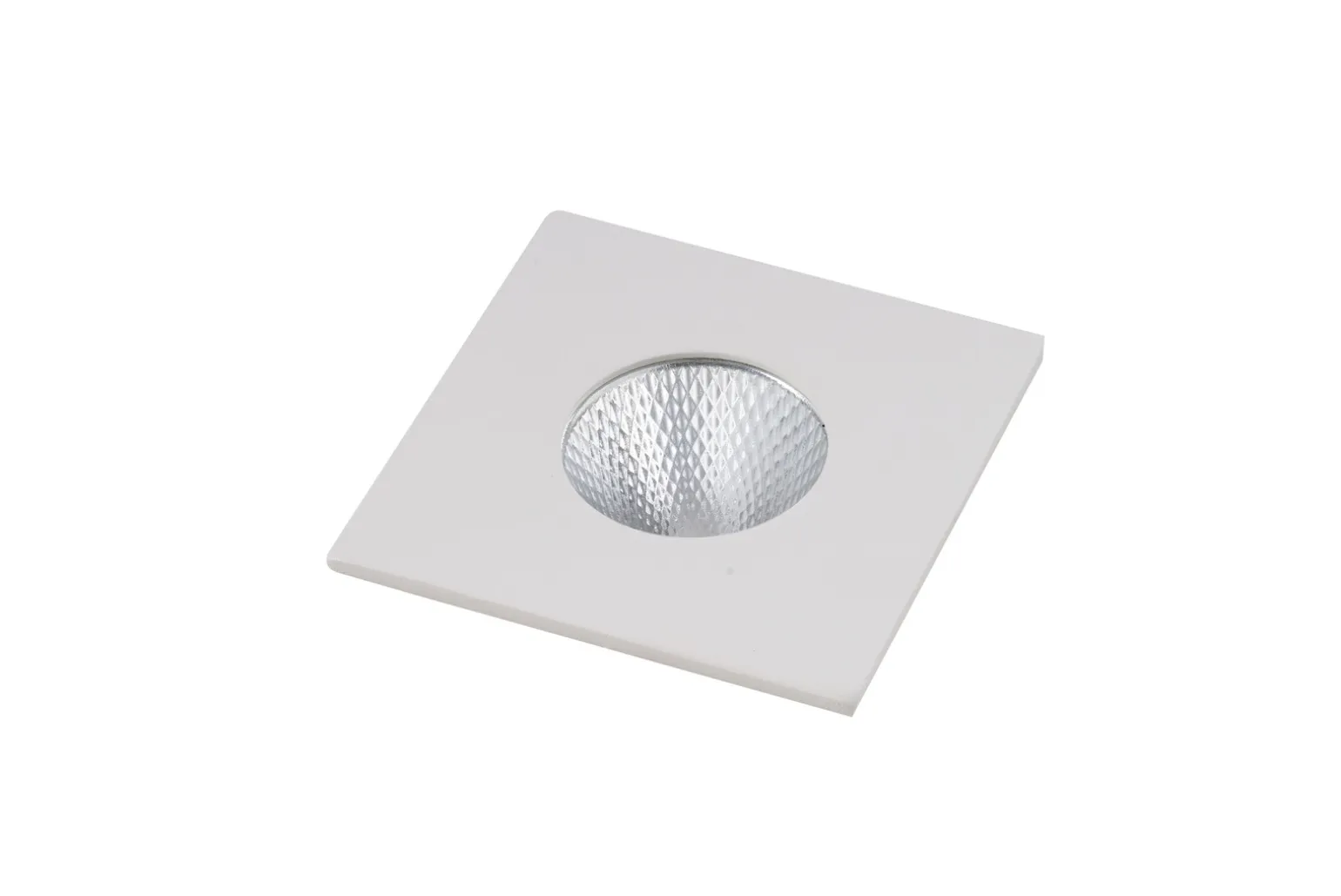 Kwadratowa lampa wpuszczana CLEAN S IP44 7W CCT SWITCH Biała (AZ5990) - Azzardo