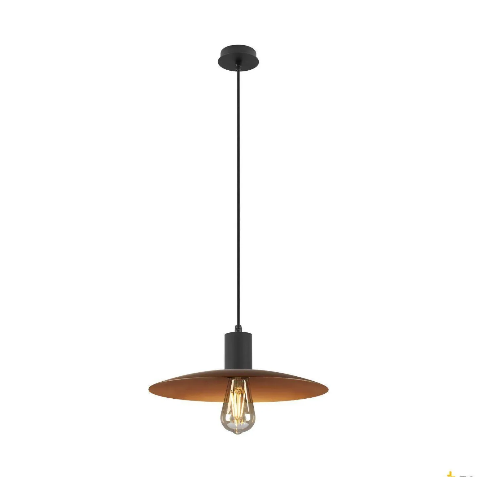 LALU®,Klosz, E27 Base, Mix& Match, wys.: 3,5 cm, brąz (1007660) - SLV