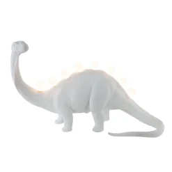 Lampa Biurkowa Dinozaur Diplo Biały (TL0105) - Yaskr