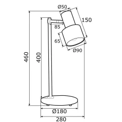 Lampa biurkowa DORIA (4276) - ARGON