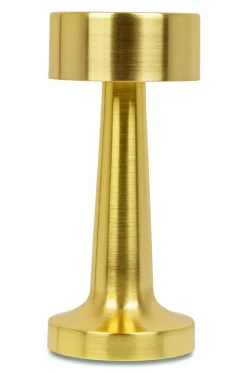 Lampa biurkowa LEE złota - wbudowana bateria, LED (LEE.GOLD) - King Home