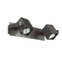 Lampa ścienna / Kinkiet MOUSE Czarny (MOUSE_AP2_NERO) - Ideal Lux