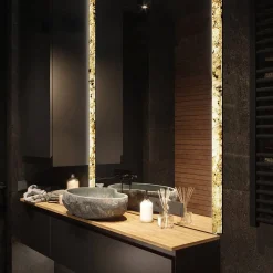 Lampa ścienna 6611 Marble Stone 607Y 28W 3000K 5 x 5 x 120 cm (Abigali-MWLS-6611-607Y)