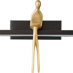 Lampa ścienna AMICI czarna 31 cm (ST-B3578 black) - Step into Design