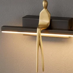 Lampa ścienna AMICI czarna 31 cm (ST-B3578 black) - Step into Design