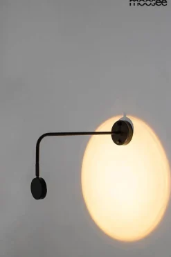 Lampa ścienna AXEL czarna (MSE1501100147) - Moosee