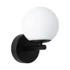 Lampa ścienna łazienkowa GOVE LED 5W 400lm 3000K IP44 230V czarny matowy / metal / szkło (PL71074) - PAULMANN