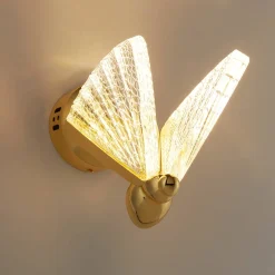 Lampa ścienna BEE LED złota 22 cm (ST-W0612-1B) - Step into Design