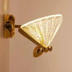 Lampa ścienna BEE LED złota 22 cm (ST-W0612-1B) - Step into Design