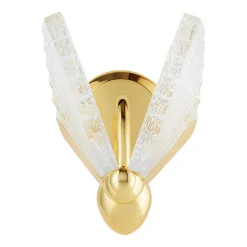 Lampa ścienna BEE LED złota 22 cm (ST-W0612-1B) - Step into Design