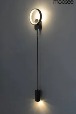 Lampa ścienna COMO czarna (MSE010100344) - Moosee