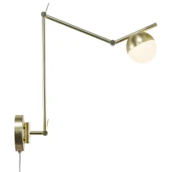 Lampa ścienna CONTINA Nordlux G9 5W Metal Mosiądz