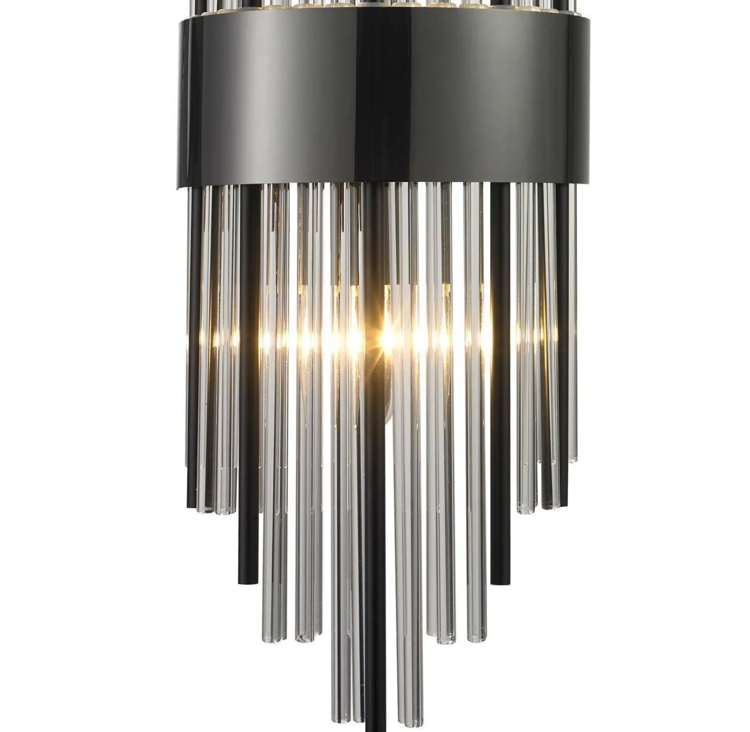 Lampa ścienna DRACO czarna 60 cm (ST-88003W-M black) - Step into Design