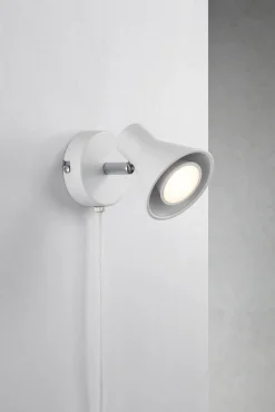 Lampa ścienna EIK Nordlux GU10 35W Metal Biały