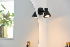 Lampa ścienna EIK Nordlux GU10 35W Metal Czarny