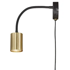 Lampa ścienna EXPLORE Nordlux GU10 35W Metal Mosiądz
