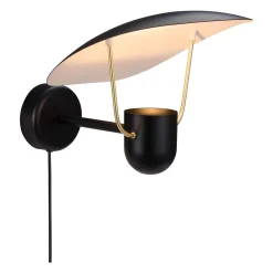 Lampa ścienna FABIOLA Nordlux GU10 40 Metal Czarny