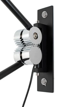 Lampa ścienna GEAR czarna (MSE1501100211) - Moosee