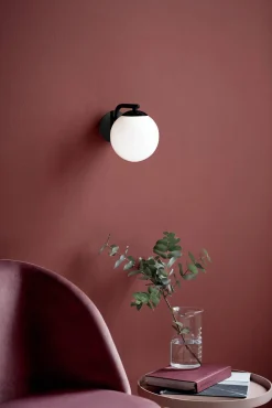 Lampa ścienna GRANT Nordlux E14 40W Szkło Czarny